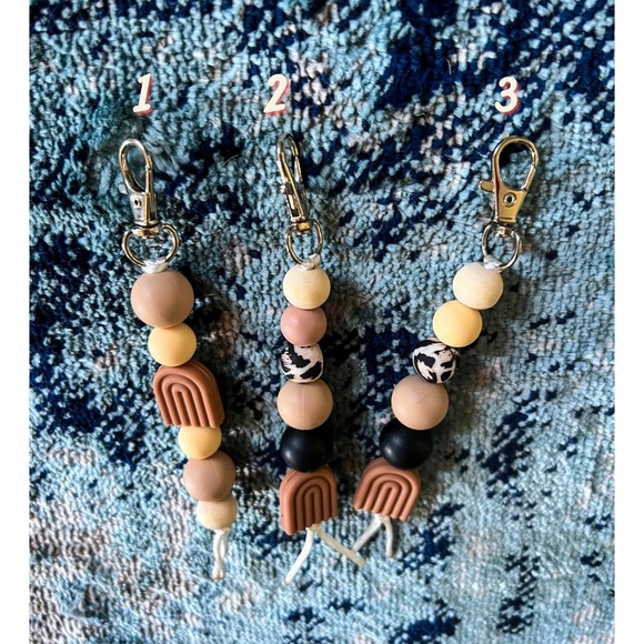 Accessories - Brown Leopard Keychain